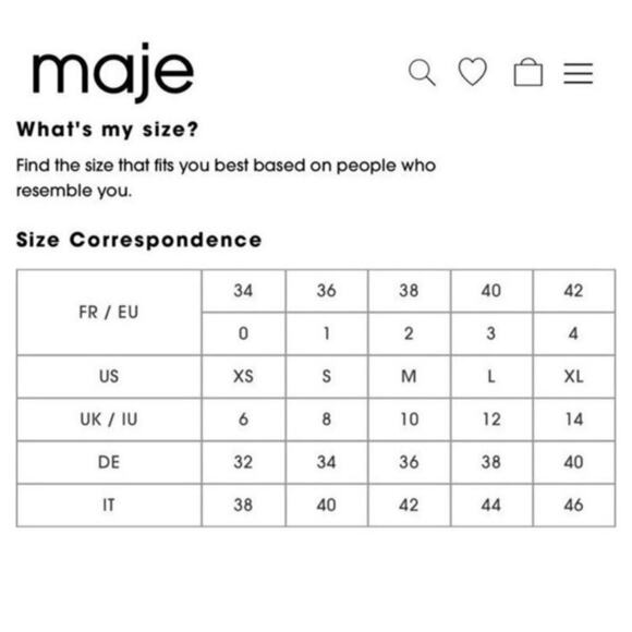 MAJE Double Breasted Coat Jacket Size 38 US M Military Black Preppy Academia - Picture 10 of 15